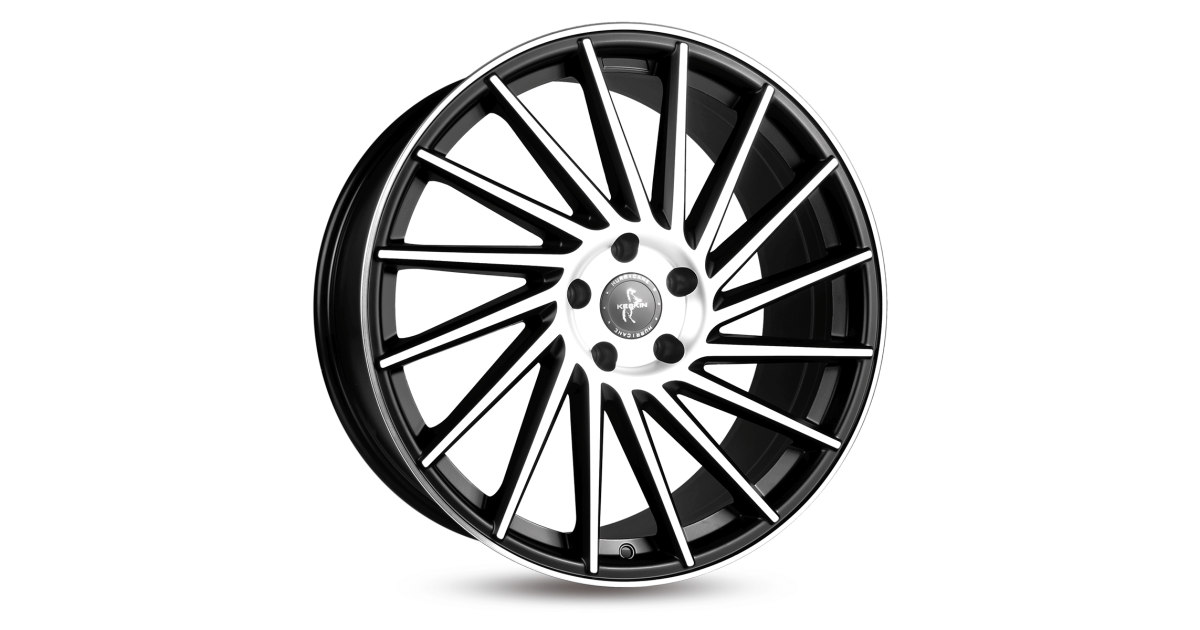 KESKIN KT17  Hurricane MATT BLACK FRONT POLISH 9,5x21 5/120 ET38 Alésage 74,1