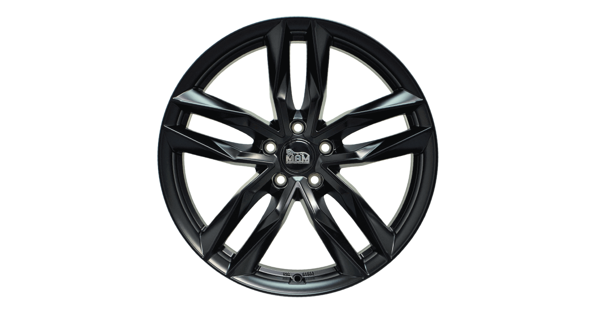 MAM RS3 Matt black painted 8,x18 5/108 ET45 , Alésage 72,6