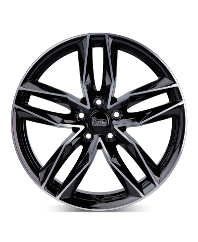 MAM RS3 black front polish 8x18 5/112 ET45 ,Alésage 66,6
