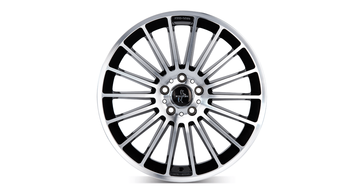 KESKIN KT15 Speed BLACK FRONT POLISH 8,5x19 5/112 ET45 Alésage 66,6