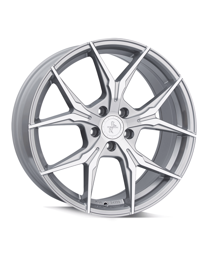 KESKIN KT19N SILVER FRONT POLISH 8,5x19 5/112 ET30 Alésage 72,6