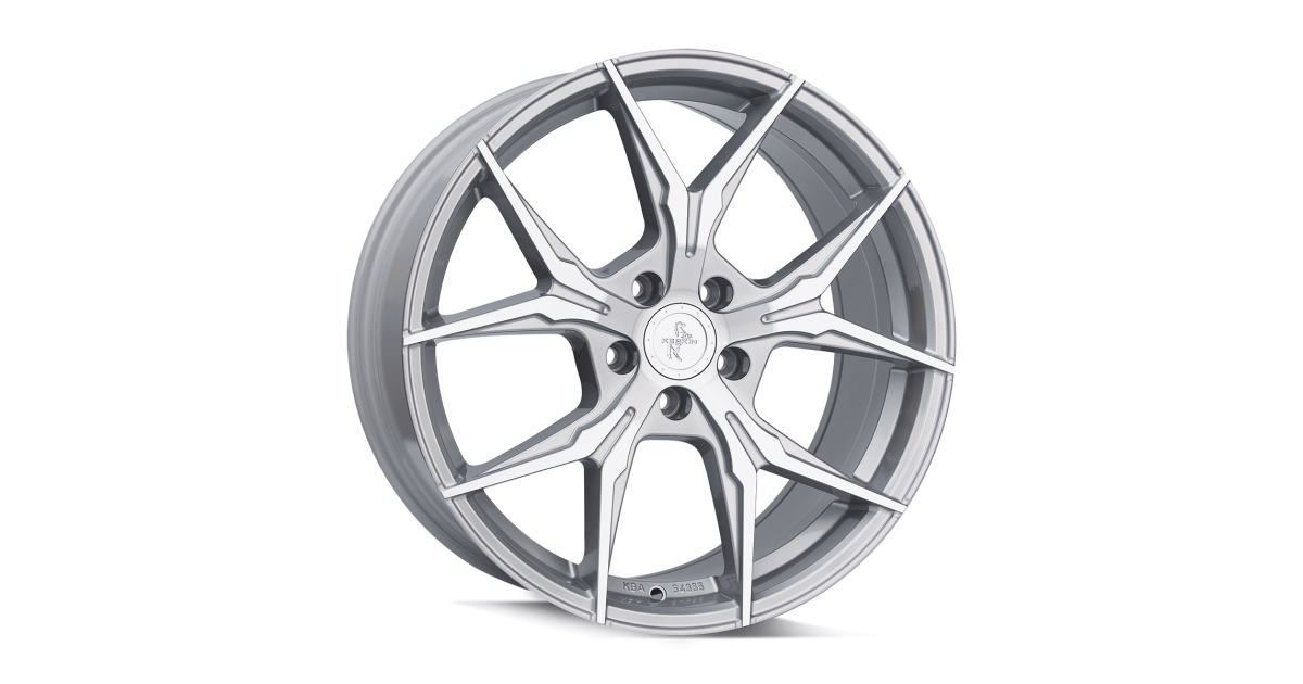 KESKIN KT19N SILVER FRONT POLISH 8,5x19 5/112 ET30 Alésage 72,6