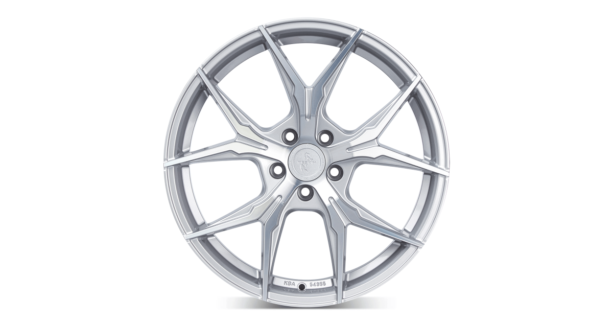 KESKIN KT19N SILVER FRONT POLISH 8,5x19 5/112 ET30 Alésage 72,6