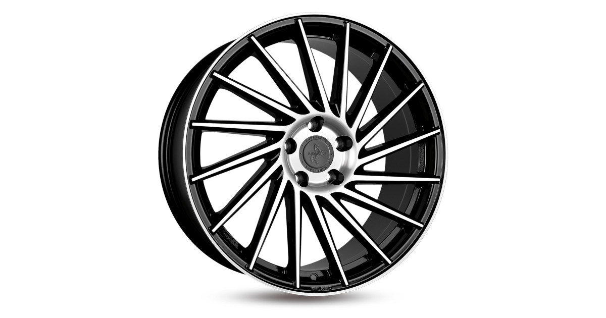 KESKIN KT17 Hurricane  BLACK FRONT POLISH 8,5x19 5/112 ET30 Alésage 72,6