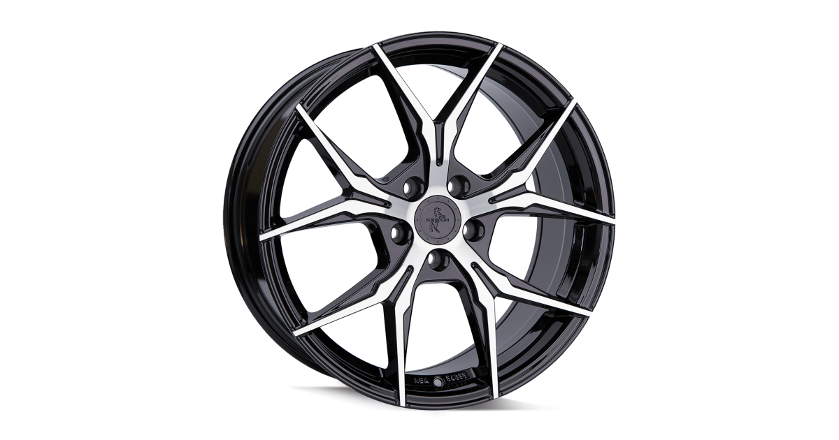 KESKIN KT19N BLACK FRONT POLISH 8,5x19 5/112 ET45 Alésage 72,6