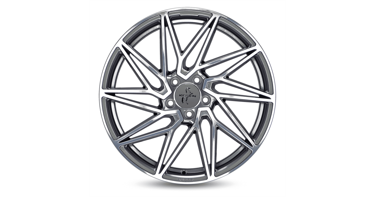 KESKIN KT20 Future PALLADIUM FRONT POLISH 8,5x19 5/112 ET30 Alésage 72,6