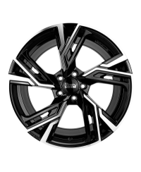 Jante ALU, MAM RS5 BLACK FRONT POLISH 8X18  5/114.3 ET45, Alésage 72.6