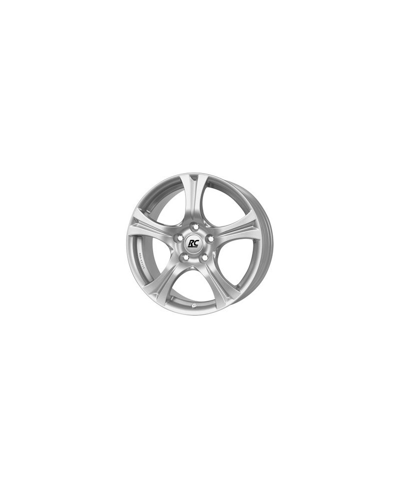 Jante ALU, RC-Design RC14/KS/ET24 kristallsilber lackiert, 6X14 4/108 ET24, Alésage 65.10