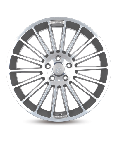 KESKIN KT15 Speed PALLADIUM FRONT POLISH 8x18 5/112 ET45 Alésage 66,6