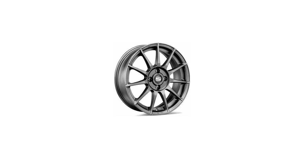 Jante ALU, MSW 85/MGM/ET24 MATT GUN METAL, 6X14 4/108 ET24, Alésage 65.10