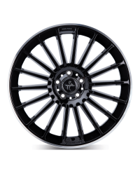 KESKIN KT15 Speed BLACK LIP POLISH 8,5x19 5/120 ET35 Alésage 72,6