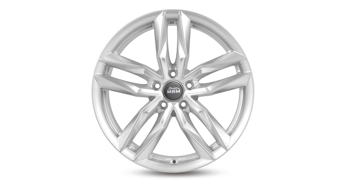 MAM RS3 Silver painted 8x18 5/112 ET30 Alésage 66,6