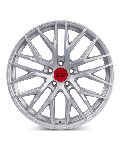 MAM RS4 MATT SILVER PAINTED 8x18 5/120 ET35 ,Alésage 72,6