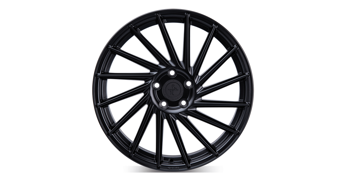 KESKIN KT17 Hurricane MATT BLACK PAINTED 8,5x19 5/112 ET45 Alésage 72,6