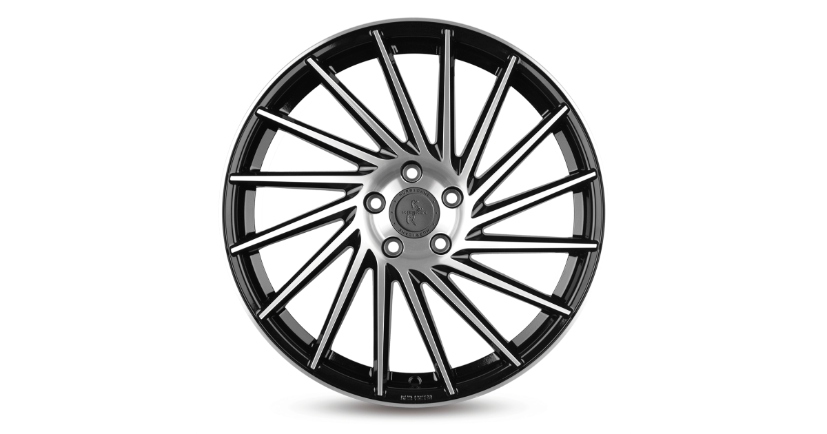 KESKIN KT17 Hurricane  BLACK FRONT POLISH 9x20 5/112 ET30 Alésage 72,6
