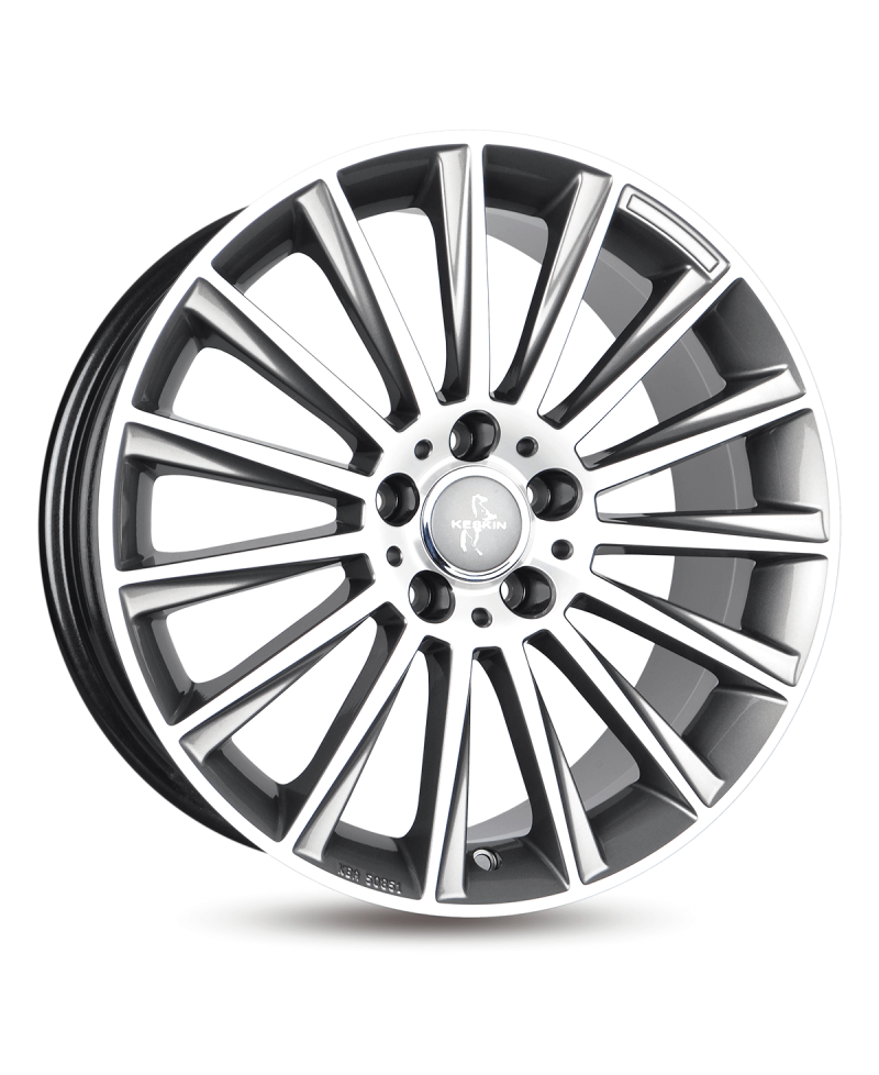 KESKIN KT18 Turbo PALLADIUM FRONT POLISH 8,5x19 5/112 ET45 Alésage 72,6