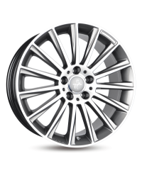 KESKIN KT18 Turbo PALLADIUM FRONT POLISH 8,5x19 5/112 ET45 Alésage 72,6