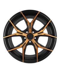 KESKIN KT19N MATT BLACK FRONT COPPER 8,5x19 5/112 ET30 Alésage 72.6