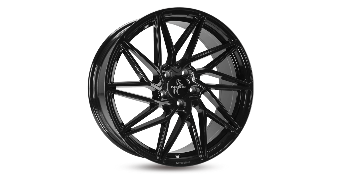 KESKIN KT20 Future BLACK PAINTED 8,5x19 5/100 ET30 Alésage 57,1