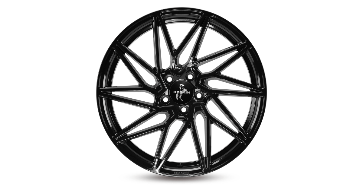 KESKIN KT20 Future BLACK PAINTED 8,5x19 5/100 ET30 Alésage 57,1