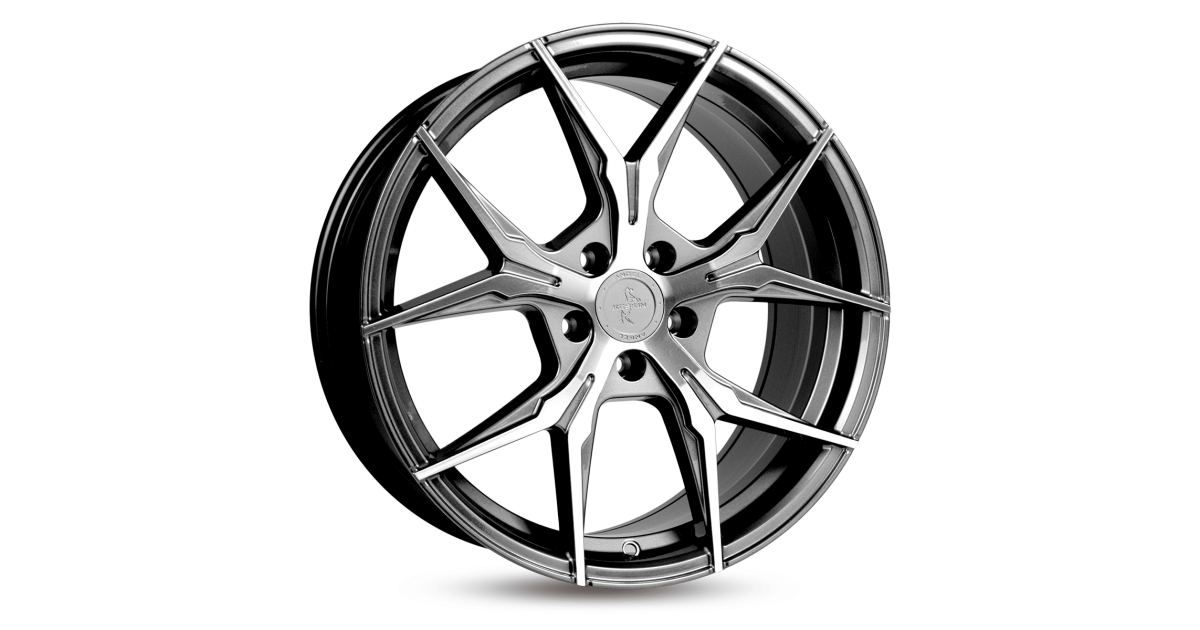 KESKIN KT19 Angel PALLADIUM FRONT POLISH 8x18 5/112 ET45 Alésage 72,6