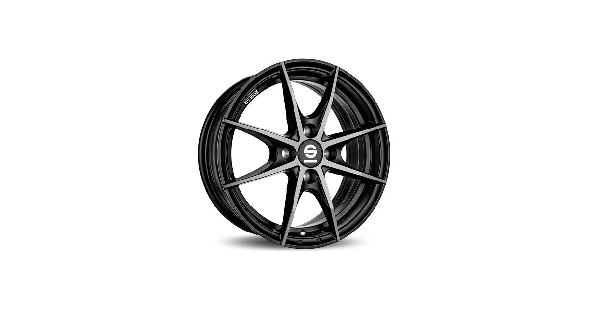 Jante ALU, SPARCO TROFEO4/FBFP/42 FUMÉ BLACK FULL POL., 6X15 4/108 ET42, Alésage 63.40