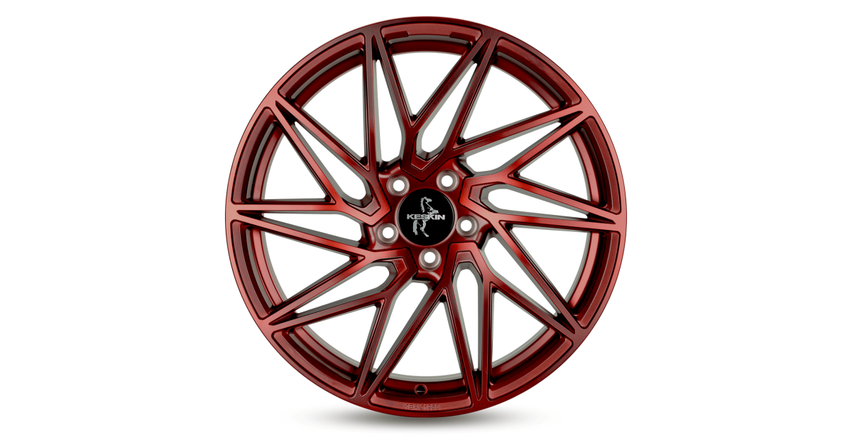 KESKIN KT20 Future CANDY RED 8,5x19 5/112 ET45 Alésage 72,6