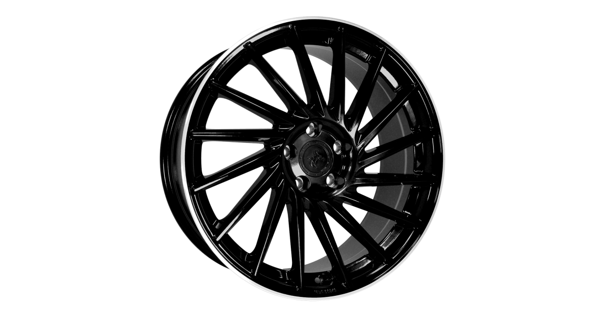 KESKIN KT17 Hurricane BLACK LIP POLISH 8x18 5/112 ET30 Alésage 72,6