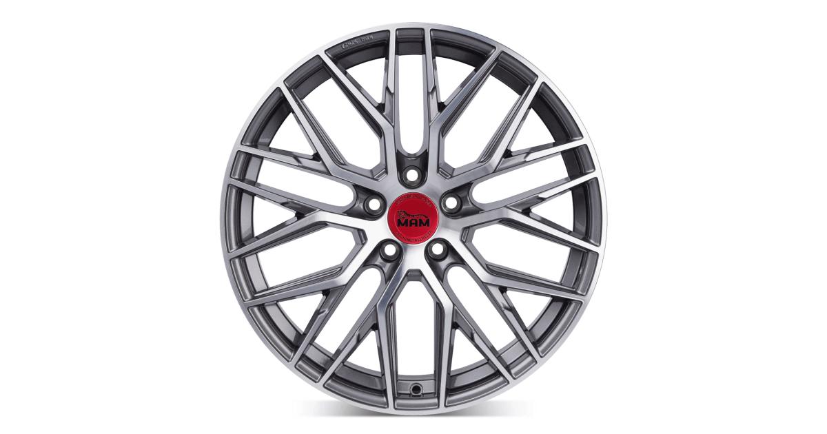 MAM RS4 PALLADIUM FRONT POLISH 8,5x20 5/114,3 ET45 Alésage 72,6