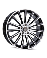 KESKIN KT18 Turbo BLACK FRONT POLISH 8,5x19 5/112 ET30 ,Alésage 72,6