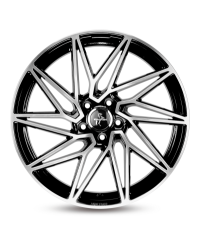 KESKIN KT20 Future BLACK FRONT POLISH  8,5x20 5/120 ET35 Alésage 72,6