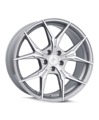 KESKIN KT19N SILVER FRONT POLISH 8,5x19 5/112 ET45 ,Alésage 72,6