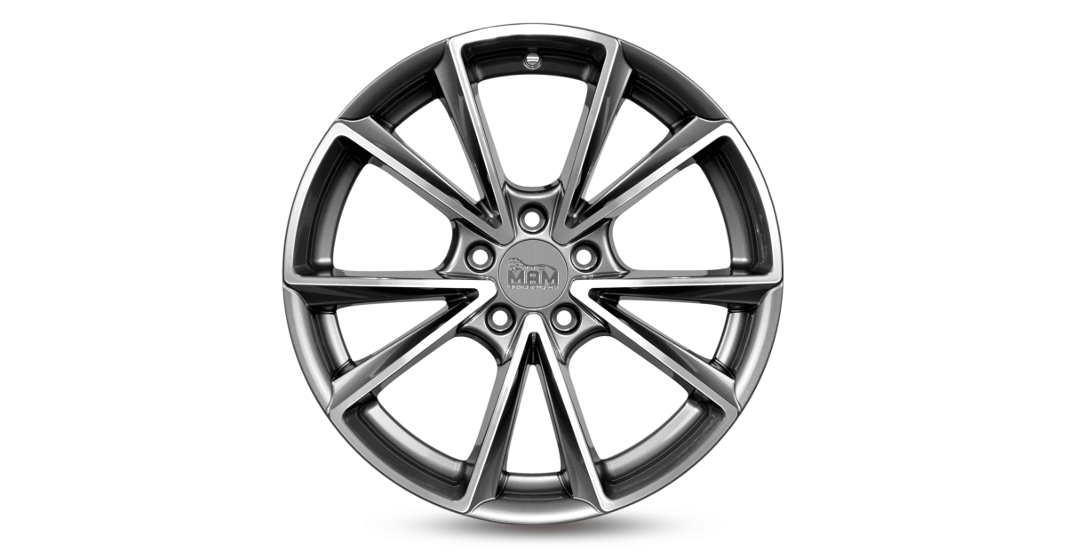 MAM A5 PALLADIUM FRONT POLISH 8x18 5/112 ET35 Alésage 66,6