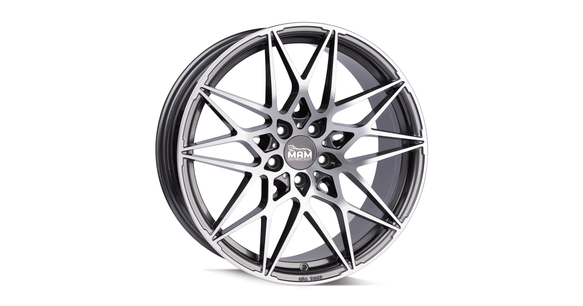 MAM B2 PALLADIUM FRONT POLISH 8,5x19 5/112 ET30 Alésage 72,6