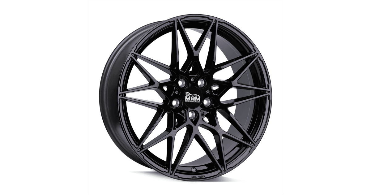 MAM B2 Black painted 8,5x19 5/112 ET45 Alésage 72,6