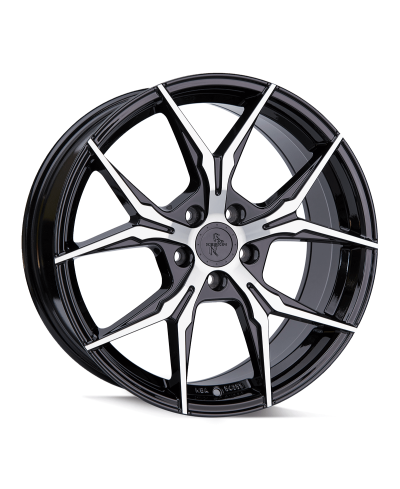 KESKIN KT19N BLACK FRONT POLISH 8,5x19 5/112 ET30 Alésage 72,6