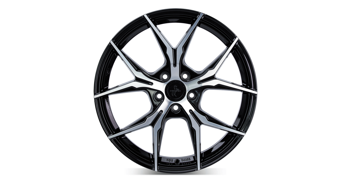 KESKIN KT19N BLACK FRONT POLISH 8,5x19 5/112 ET30 Alésage 72,6