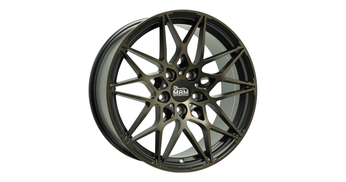 MAM B2 MATT BLACK BRONZE 8,5x20 5/112 ET30 Alésage 72,6