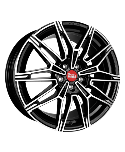 MAM B3 Black front polish 8,5x19 5/ 120 ET35 , Alésage 72,6