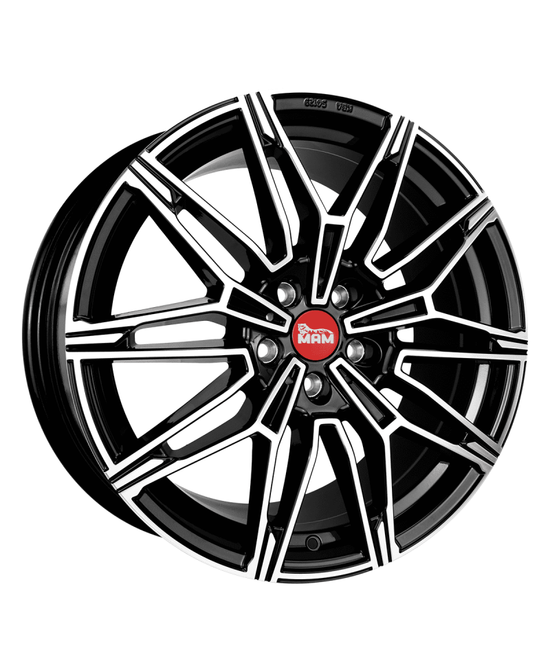 MAM B3 Black front polish 8,5x19 5/ 120 ET35 , Alésage 72,6