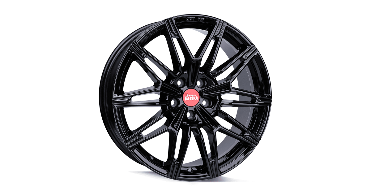 MAM B3 BLACK PAINTED 8,5x19 5/112 ET30 Alésage 66,6