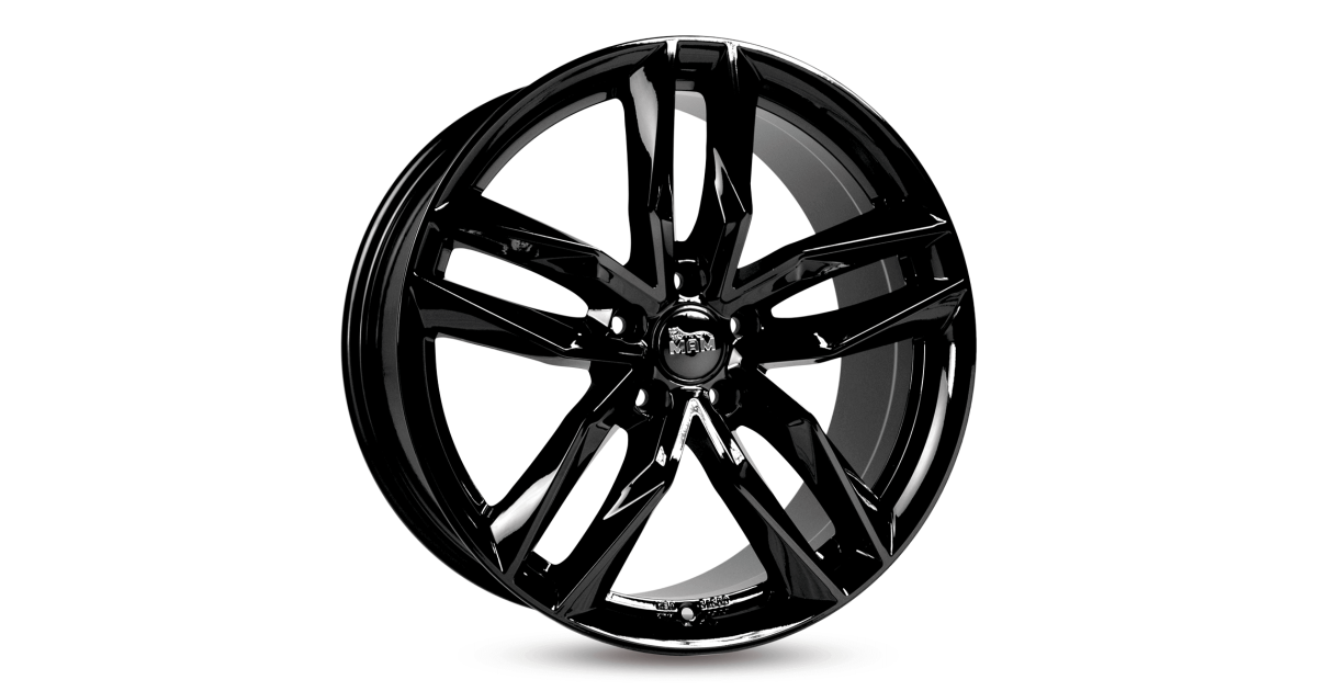 MAM RS3 BLACK PAINTED 7x16 5/112 ET48 Alésage 66,6