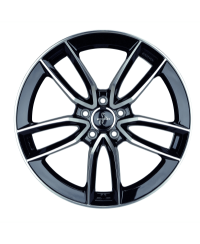 KESKIN KT21 Elegant Black Front Polish7,5x17 5/ 112 ET30 , Alésage 66,6