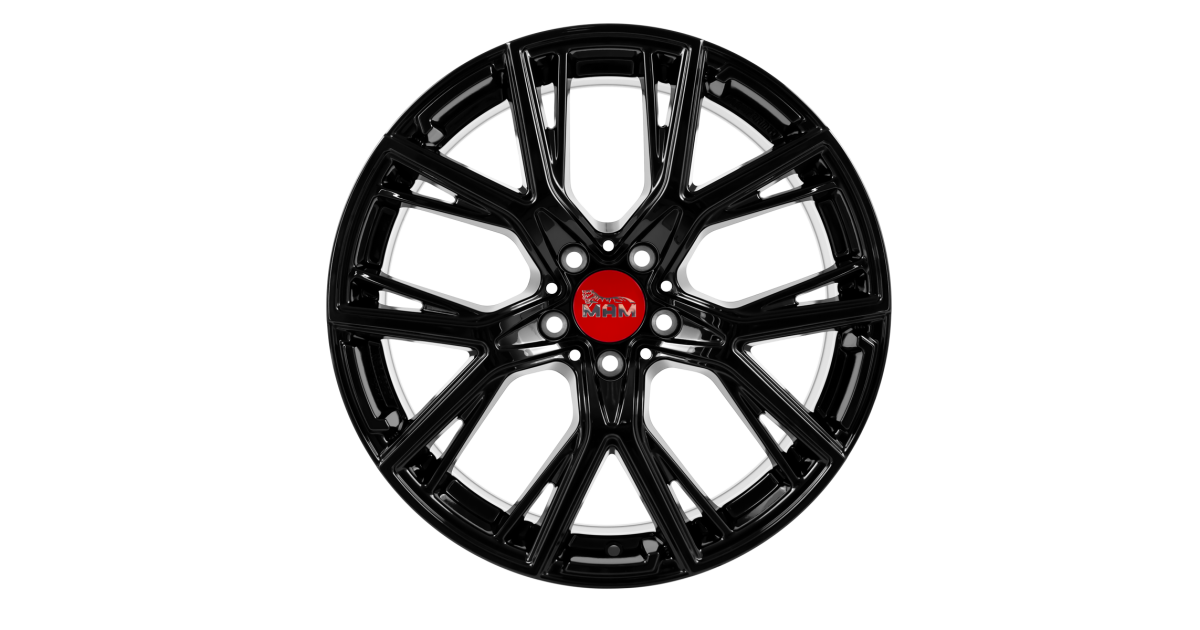 MAM B4 Black painted 8,5x19 5/114,3 ET40 Alésage 72,6