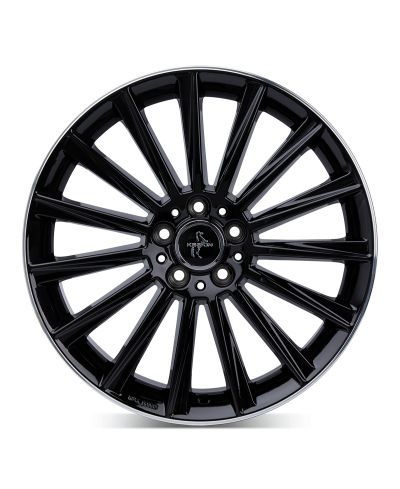KESKIN KT18Turbo BLACK LIP POLISH  8,5x19 5/112 ET30 Alésage 72,6