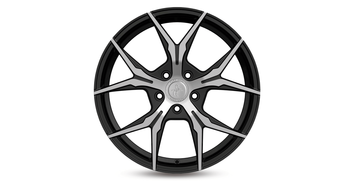 KESKIN KT19 Angel BLACK FRONT POLISH 8x18 5/108 ET45 Alésage 72,6