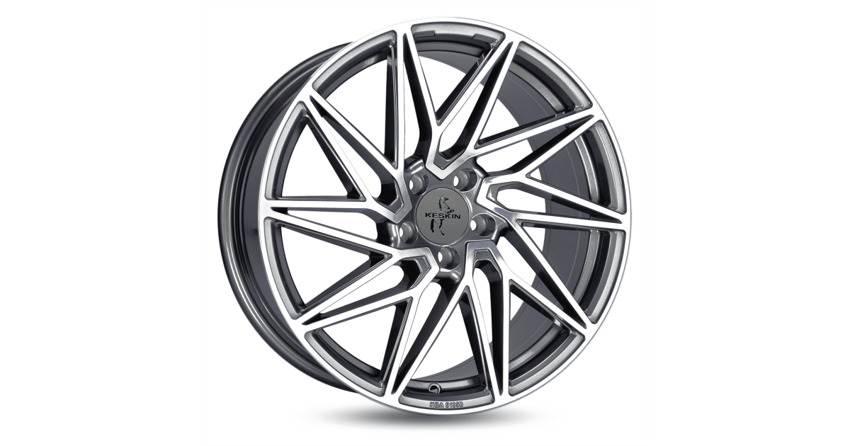 KESKIN KT20 Future PALLADIUM FRONT POLISH 8,5x19 5/114,3 ET40 Alésage 72.6