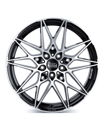 MAM B2 BLACK FRONT POLISH 8,5x19 5/112 ET45 Alésage 72,6