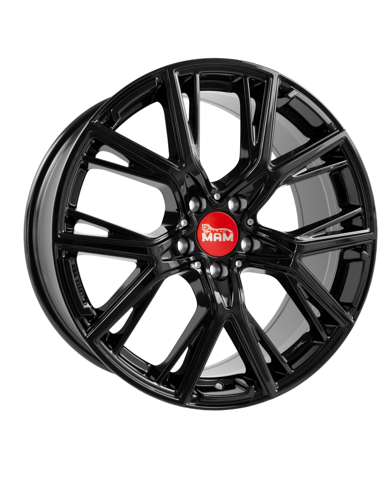MAM B4 BLACK PAINTED 8,5x19 5/ 112 ET45 , Alésage 72,6