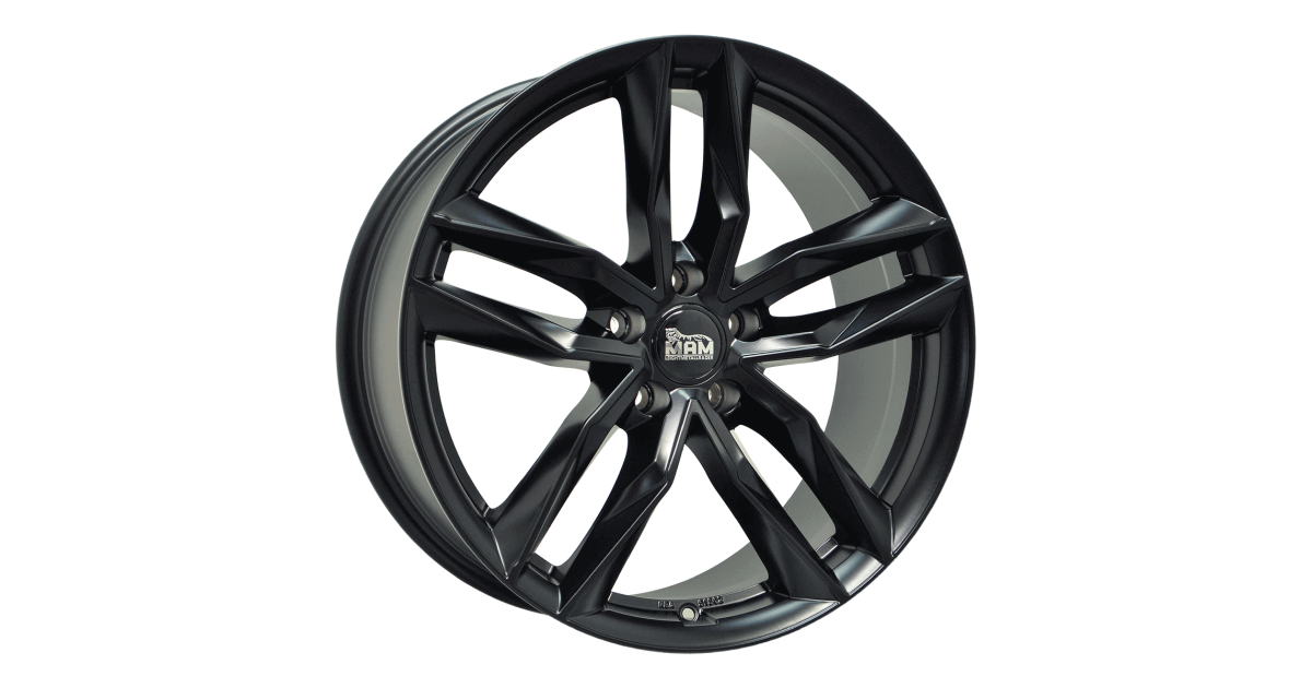 MAM RS3 MATT BLACK PAINTED 8,5x19 5/112 ET30 Alésage 66,6